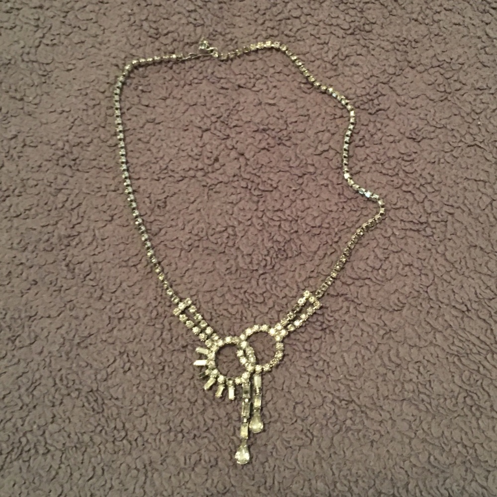 Vintage rhinestone necklace